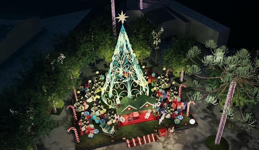 Praca Capivari Casa do Papai Noel 1