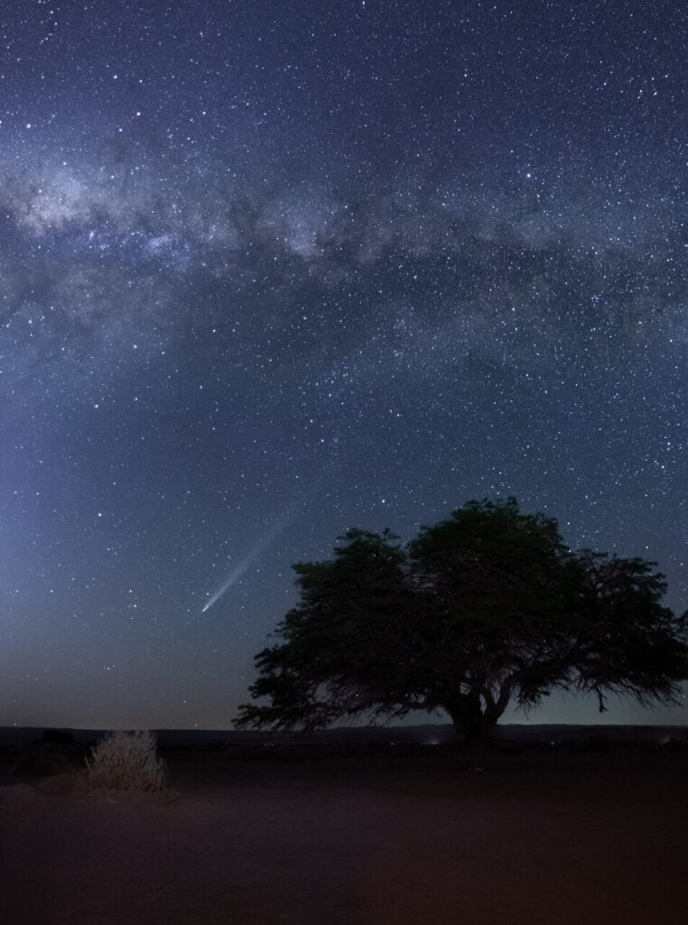 Registro do Cometa Tsuchinshan ATLAS em 2024 Easy Resize.com