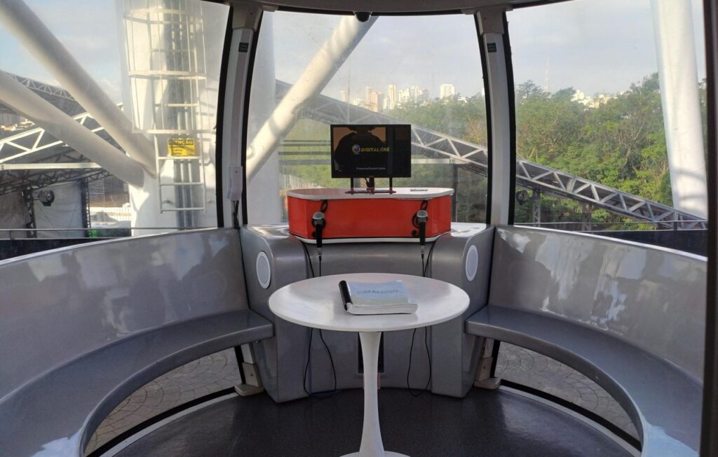 Cabines com karaokê são opção de happy hour intimista na Roda Rico para as confraternizações de fim de ano 2 Cabine Credito 1 Roda Rico 2025 Easy Resize.com