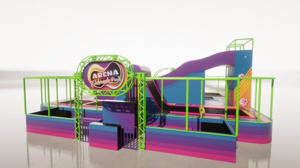 Shopping Eldorado apresenta Arena Eldorado Park, espaço interativo com mega tobogã e trampolins em programação gratuita de férias 2 1